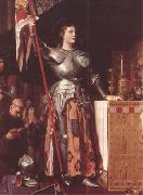 Jean Auguste Dominique Ingres Joan of Arc at the Coronation of Charles VII in Reims Cathedral (mk09) Spain oil painting artist